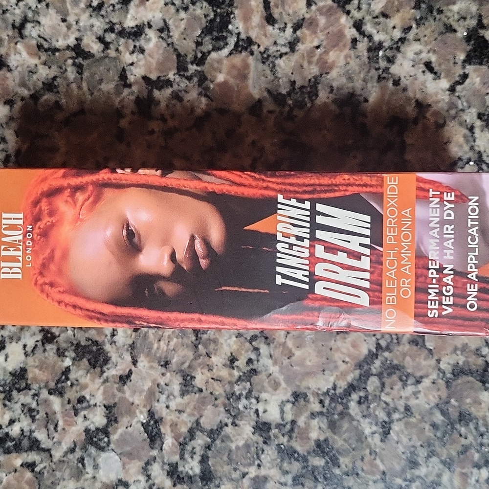 Bleach London Tangerine Dream Hair Dye No bleach, peroxide or ammonia NIB vegan